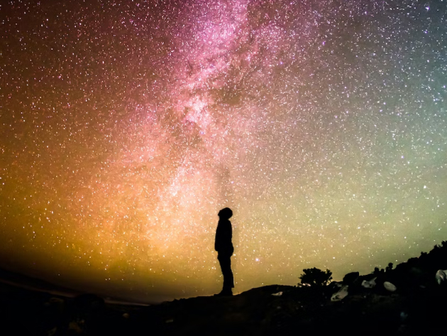 Los Angeles city panorama view