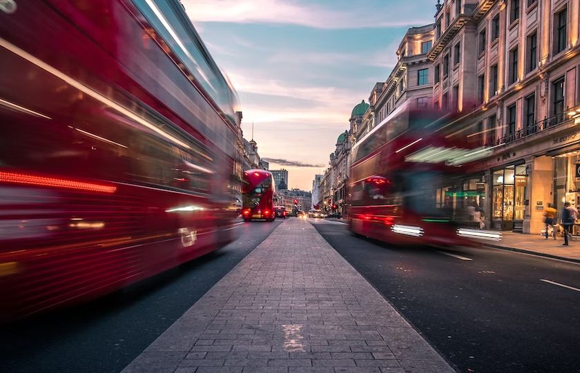 Los Angeles city panorama view