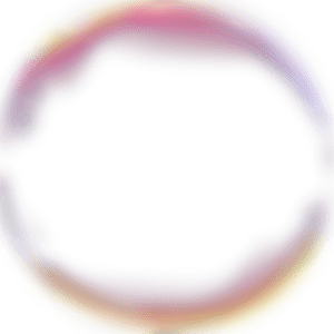 irridescent color semi-transparent bubble