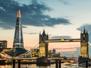 London city panorama view