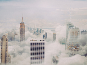 New York City panorama view